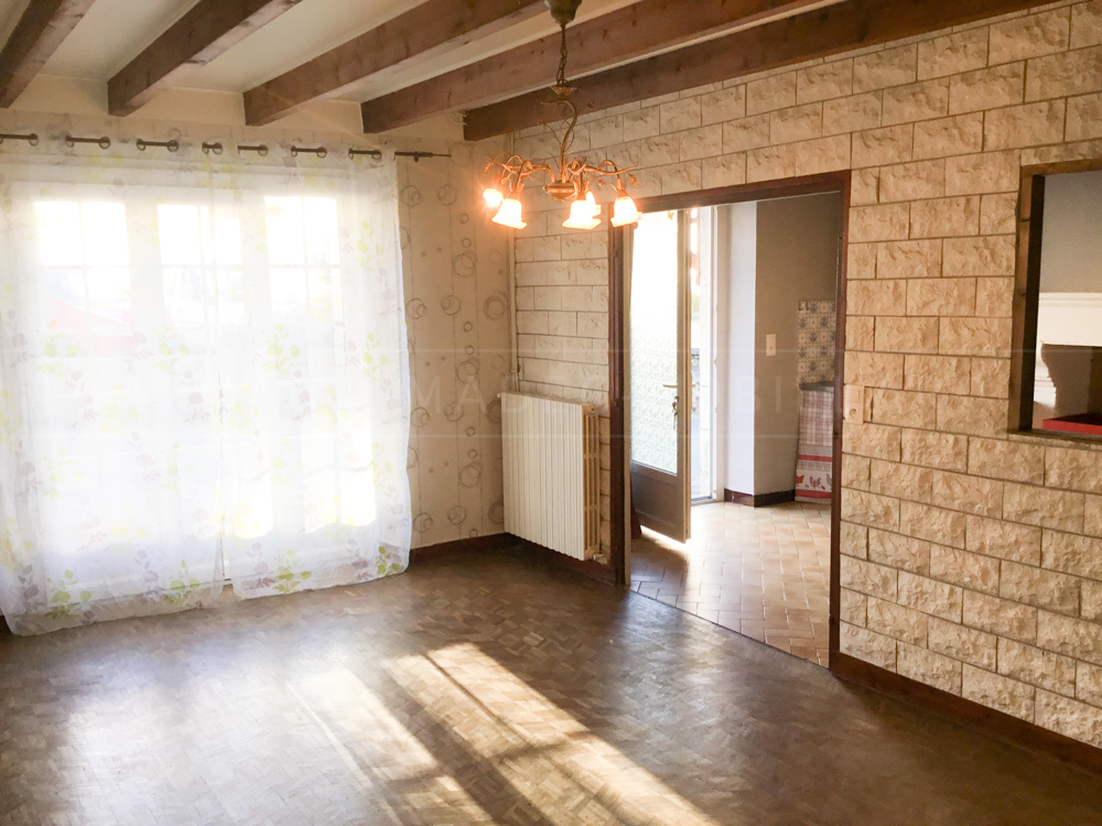 MAISON 100 M² - 3 CHAMBRES - CALME - AUCUN TRAVAUX - TERRAIN 800M²